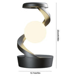 Lámpara de Luna Flotante Giratoria 3D con Luz LED - Levitación Magnética Decorativa