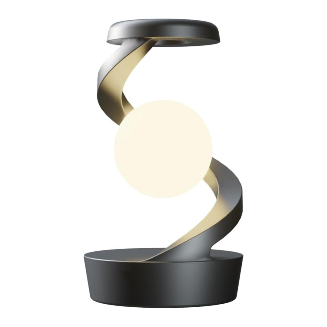 Lámpara de Luna Flotante Giratoria 3D con Luz LED - Levitación Magnética Decorativa