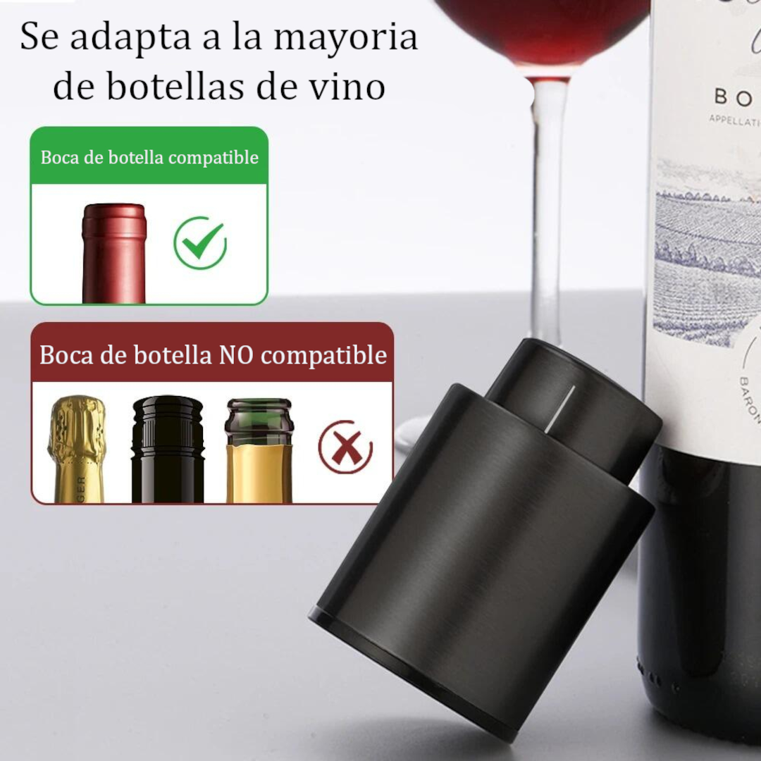 Tapón de Botella de Vino al Vacío